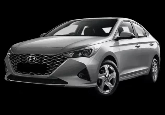 Hyundai Accent Gray 2022 напрокат в Алматы — Sapary