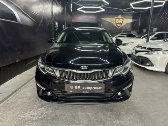 Kia K5 (черный) 2021 напрокат в Алматы — Sapary