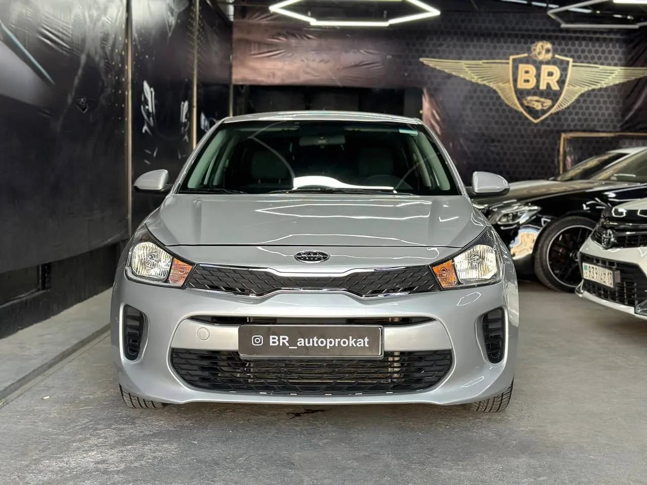Kia RIO (серебро) 2021 напрокат в Алматы — Sapary
