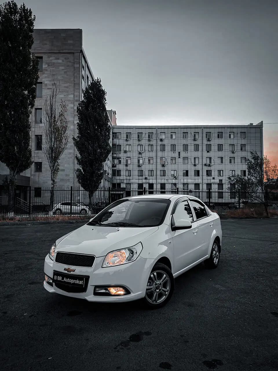 Chevrolet Nexia (белый) 2021 напрокат в Алматы — Sapary