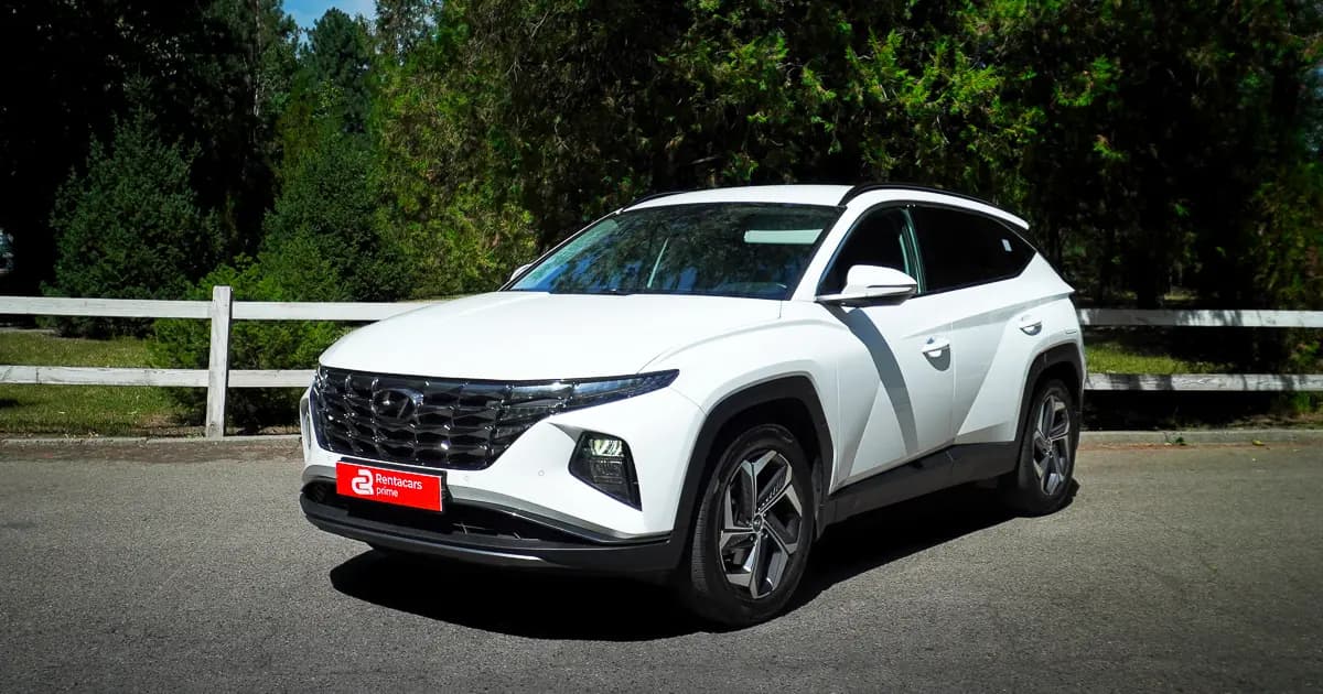 Hyundai Tucson Gray 2022 напрокат в Алматы — Sapary