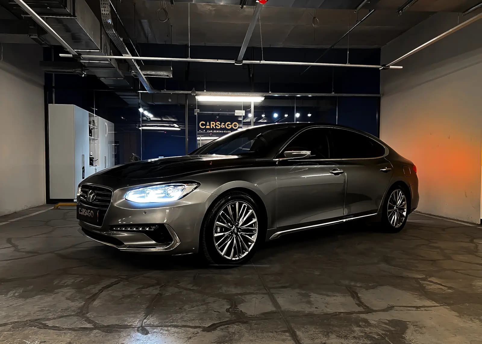 Hyundai Grandeur 2018 напрокат в Алматы — Sapary