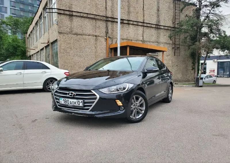 Hyundai Elantra 2018 2018 напрокат в Алматы — Sapary