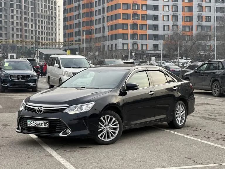 Toyota Camry 55 Exclusive 2024 напрокат в Алматы — Sapary
